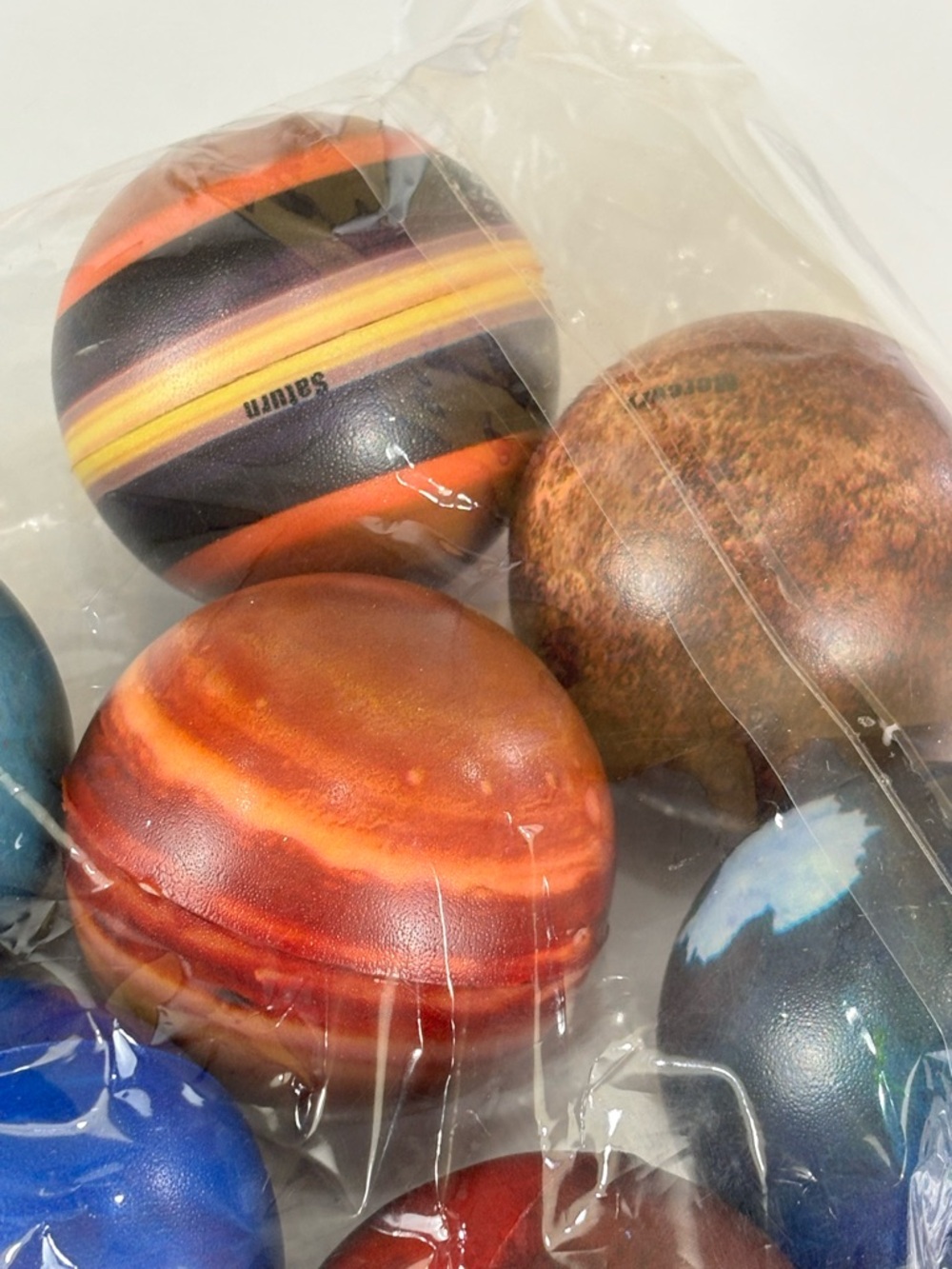Solar System Planet Balls Anti-Stress balls set of 10 - Picture 6 of 17